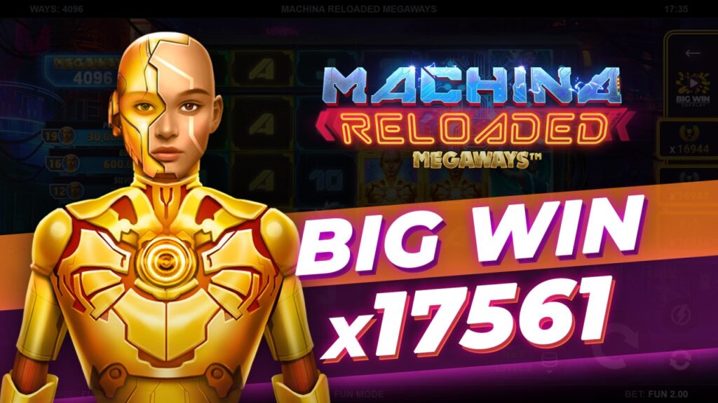 Machina Megaways big win